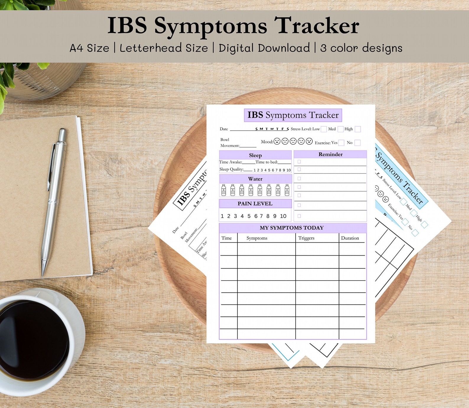 Fodmaps Guide, IBS Food List, IBS Inflammation, Symptoms Tracker, IBS ...