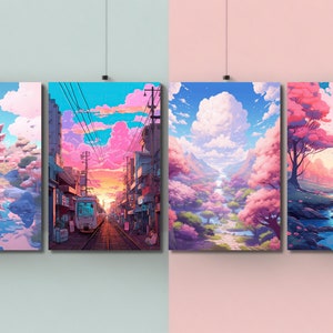 20 PNG Printables Kawaii Prints Kawaii Poster Anime - Etsy