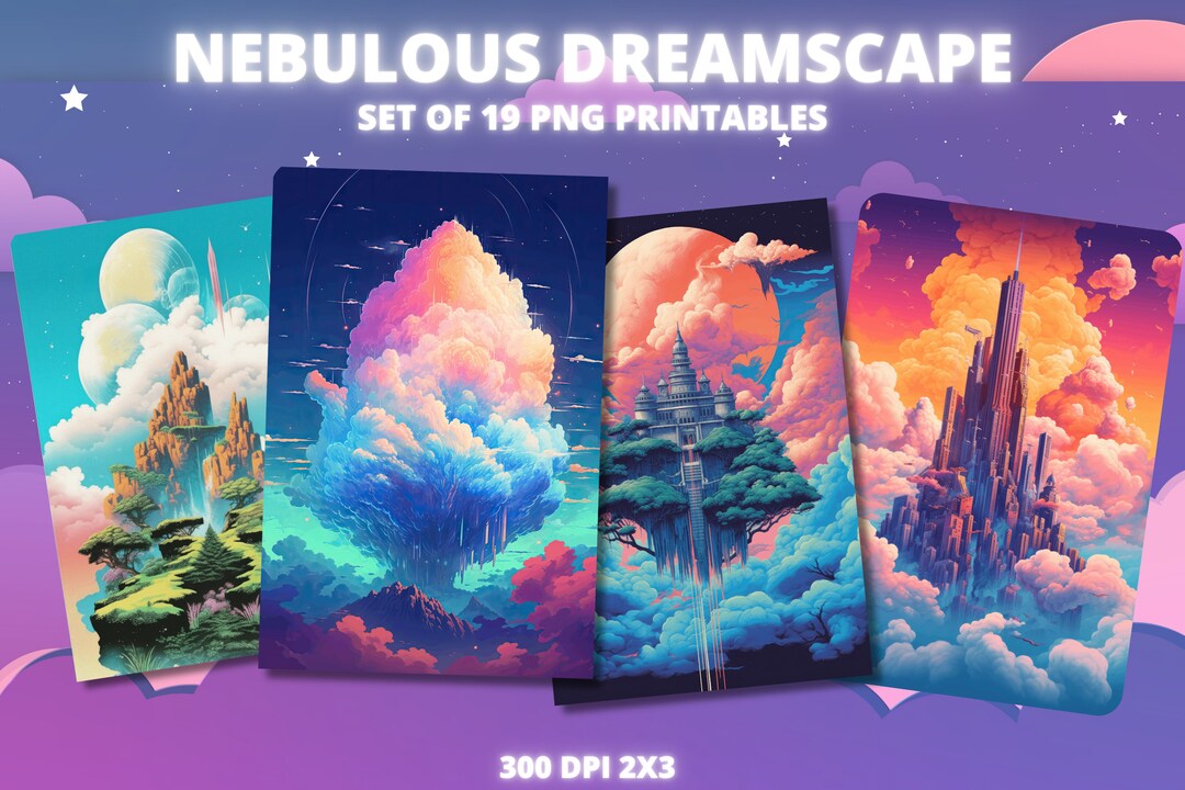 19 PNG Printables Kawaii Prints Kawaii Poster Vaporwave Etsy