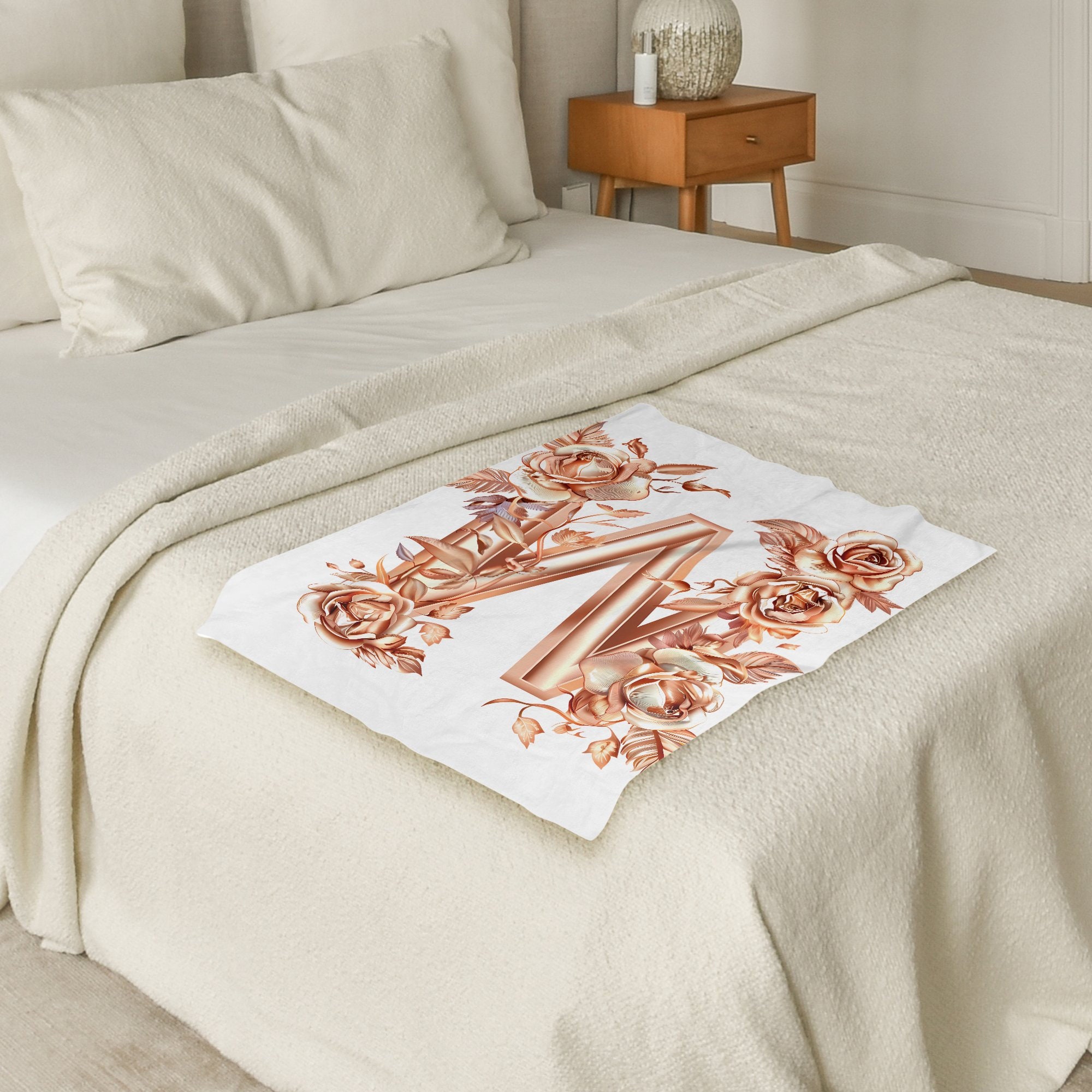 Rose Gold Floral Letter W Transparent Letter Graphic Printable Art ...