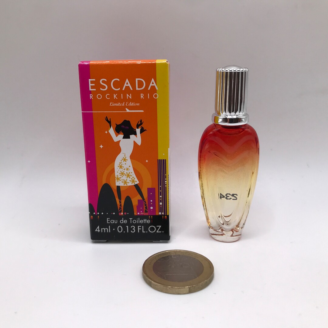 Escada Rockin Rio Limited Edition EDT 4ml MINIATURE Perfume - Etsy