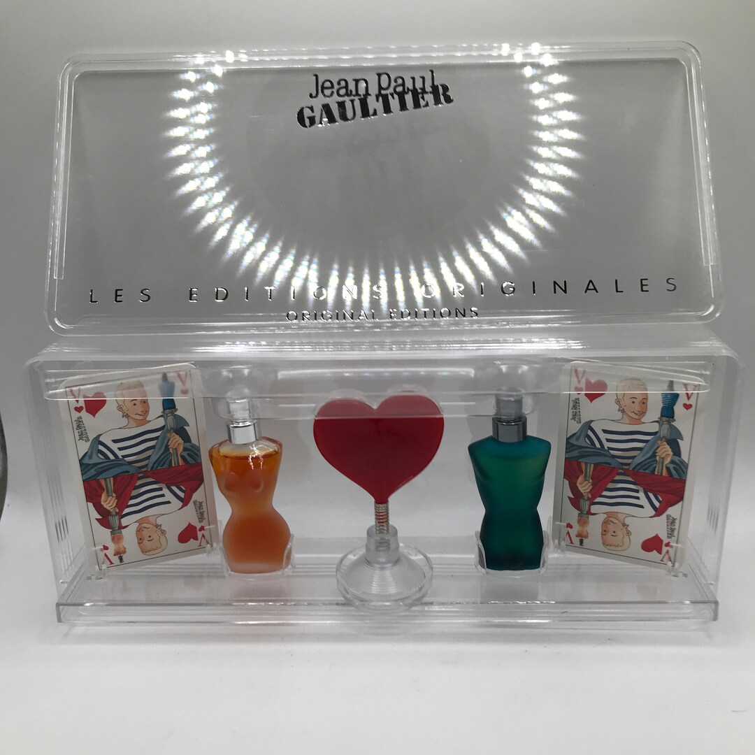 Jean Paul Gaultier MINIATURE Perfume Set Classique 3.5ml La Etsy