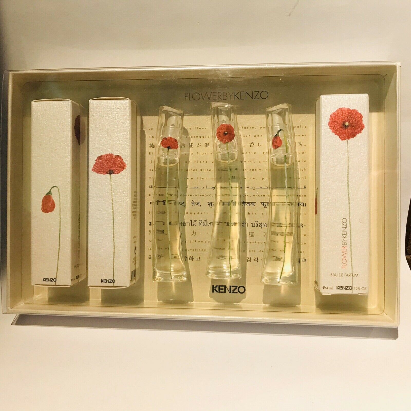 Kenzo miniature perfume set hot sale