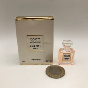 Vintage Miniature parfum bottle with original box