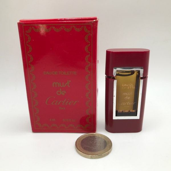 Must de Cartier EDT 4ml MINIATURE perfume