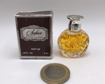 Ralph Lauren Safari PERFUME Extrait 4ml MINIATURE perfume 1989's