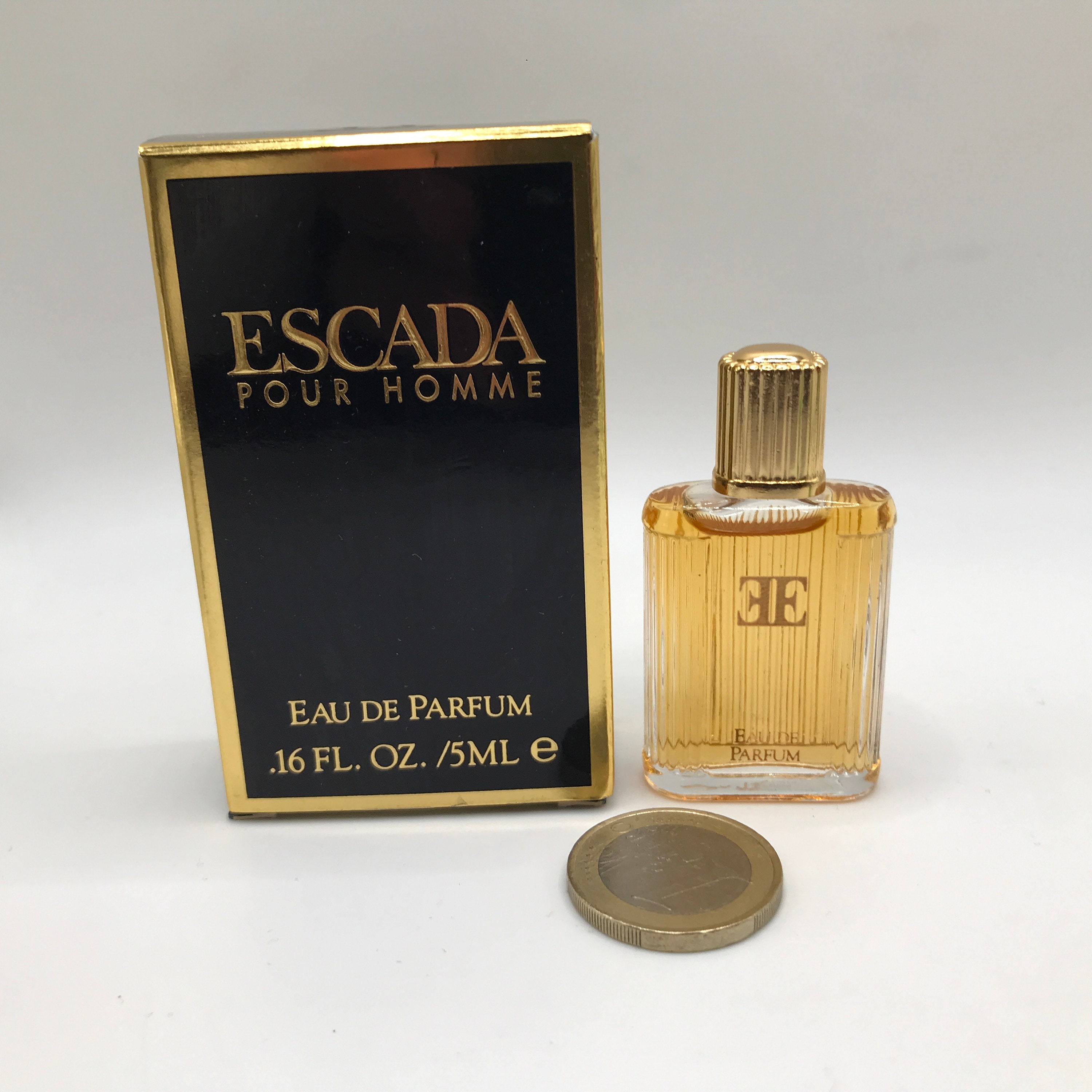 Escada Pour Homme EDP 5ml MINIATURE Perfume 1993's - Etsy