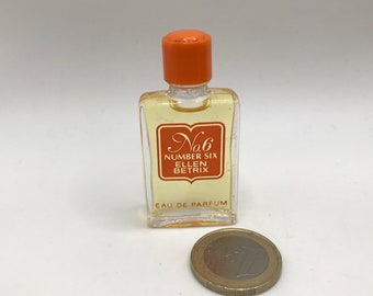 Ellen Betrix No6 EDP 5ml MINIATURE perfume 1980's