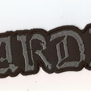Marduk - Grå Ormlogotyp Baklapp