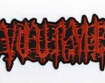 Devourment - Rotes Logo Rückenaufnäher