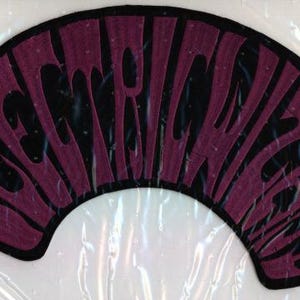 Electric Wizard - Purple Half Round Logo Back Patch