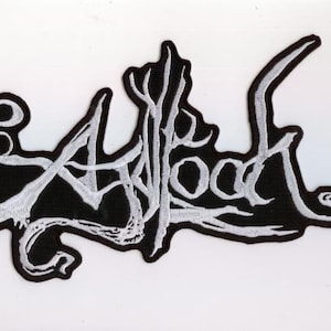 Agalloch - Vit logotyp på baksidan