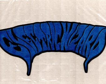 Parche trasero con el logotipo azul de Electric Wizard