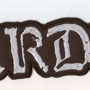Marduk - White Serpent Logo Back Patch