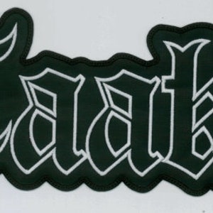 Taake - logo back patch