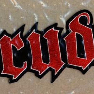 Drudkh - White and Red Logo Back Patch