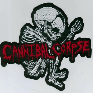 Cannibal Corpse - Fetus Red Logo Back Patch