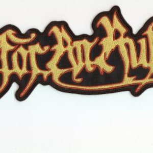 Apto para una autopsia - Parche trasero con el logotipo rojo, amarillo y rojo