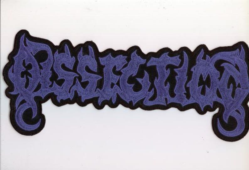 Dissecção - Patch traseiro com logotipo azul sólido imagem 1