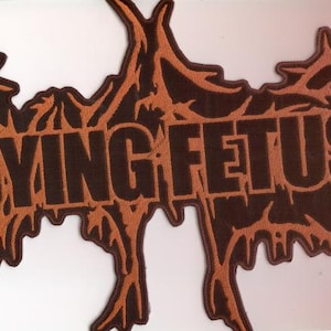 Parche trasero con el logotipo de Oranges 2 de Dying Fetus
