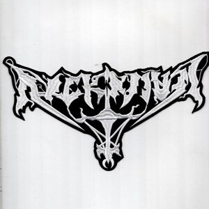 Parche trasero con el logotipo blanco de Arckanum