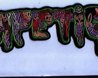 Impétigo - Parche trasero con logo a color