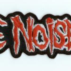 Extreme Noise Terror - Rode en witte logo rugpatch