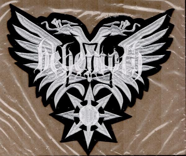 Behemoth - Chaosstar Weiss Back Patch - Etsy UK