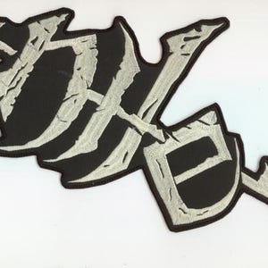 Nile - Bone Logo rugpatch