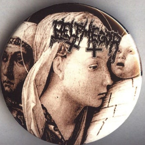 Belphegor - The Last Supper Button 59 mm