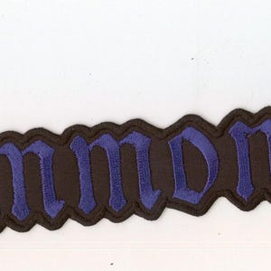Summoning - Blue Logo Back Patch