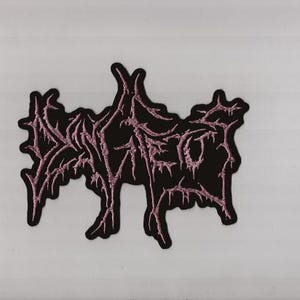 Feto moribundo - Parche trasero con logo rosa