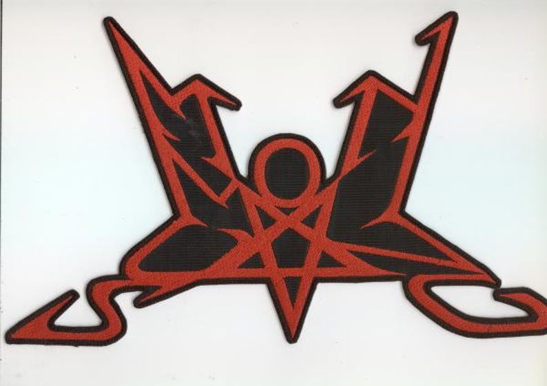 Summoning - Röd Logotyp Baklapp bild 1