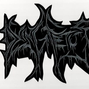 Toppa posteriore con logo grigio "Dying Fetus"