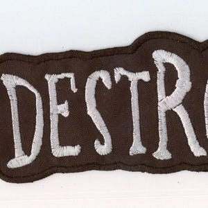 Pig Destroyer - Weisses Logo Rückenaufnäher