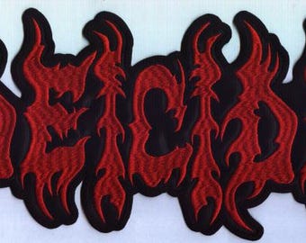 Deicide - Red Logo Back Patch