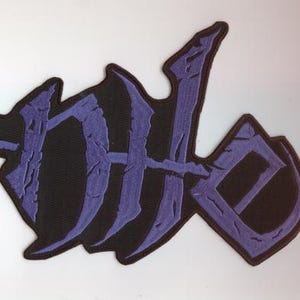 Nile - Blauwe logo-achterpatch