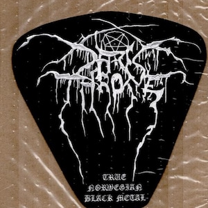 Parche trasero con el auténtico escudo noruego de Darkthrone