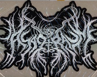 Asagraum - White Logo Back Patch
