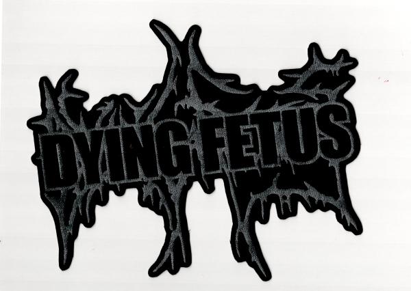 Dying Fetus - Grey Logo 2 Back Patch
