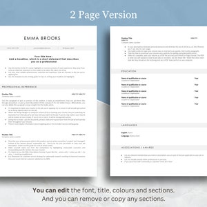 Australian Format Resume Template - Il 300x300.5911442122 N8fi 