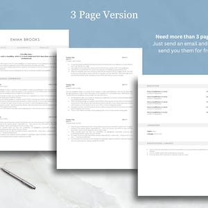 Australian Format Resume Template - Il 300x300.5959527685 K552 