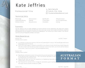 Stand out with a Skills-Focused Resume Template, Technical resume design, Word Pages Formats, ATS friendly