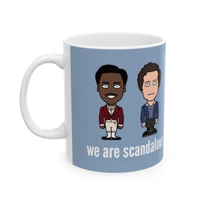 The Fifteenth Doctor and Rogue Coffee Mug - Dr Who Fan Gift - 11oz/15oz Ceramic Cup