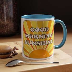 Good Morning Sunshine Morning Routine Coffee Mug for Perfect Day