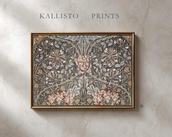 Antique Floral Print | Vintage Botanical Wall Art (Digital Download)