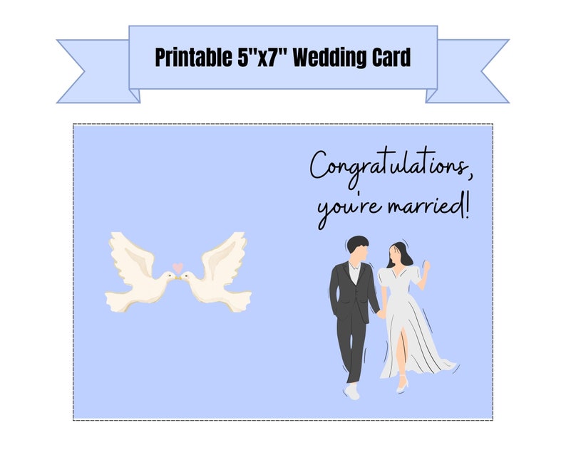 PRINTABLE Wedding Card Wedding - Il 794xN.4906022410 Ocv4 