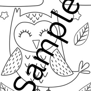 Owl Cute Colouring (21 Pages). Engaging, Adorable, Enjoyable for Kids ...