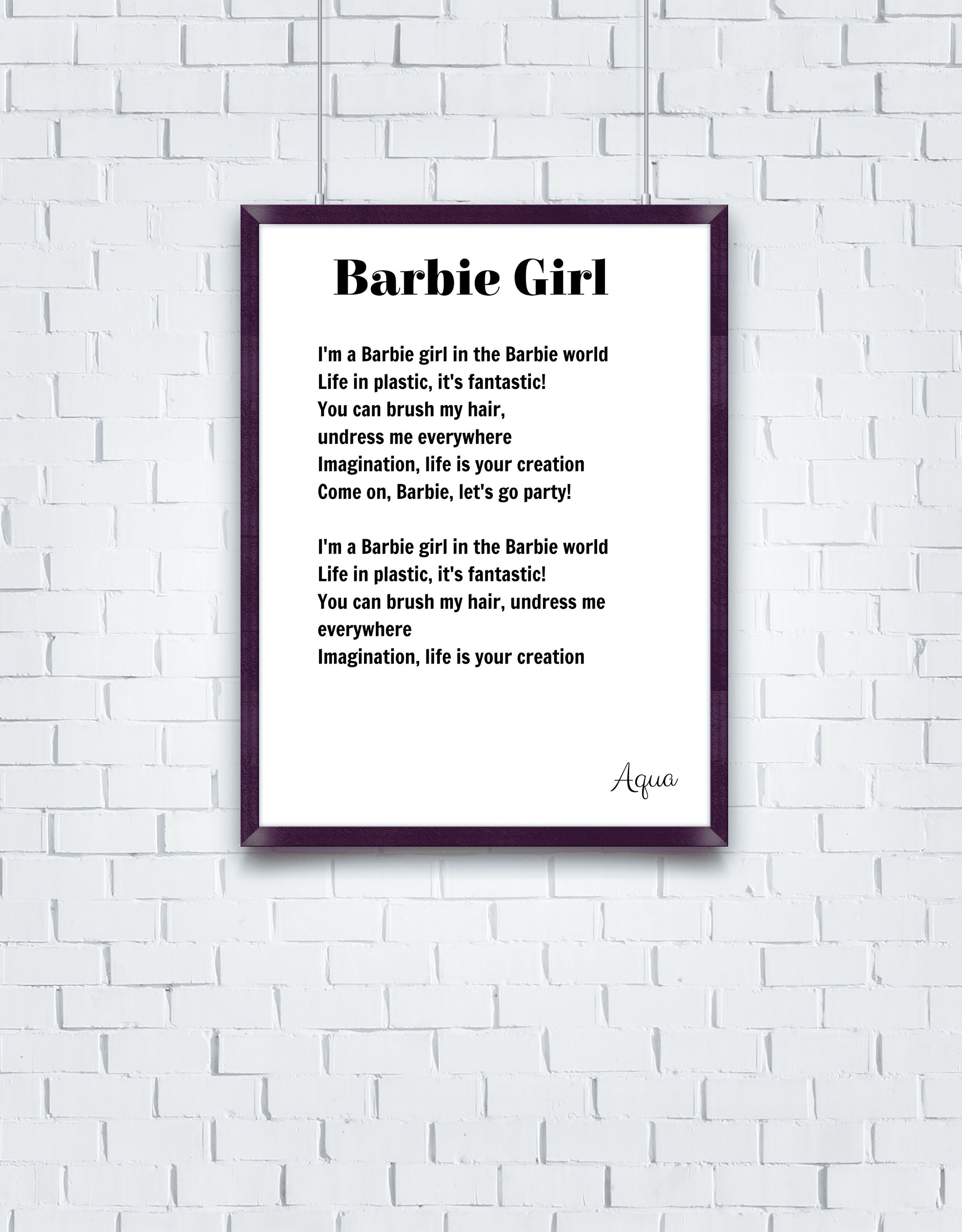Barbie Song Lyrics In English | lupon.gov.ph