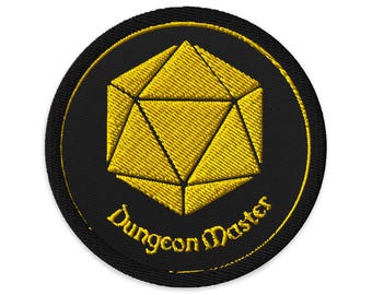 Dungeons and Dragons Dungeon Master Aufnäher